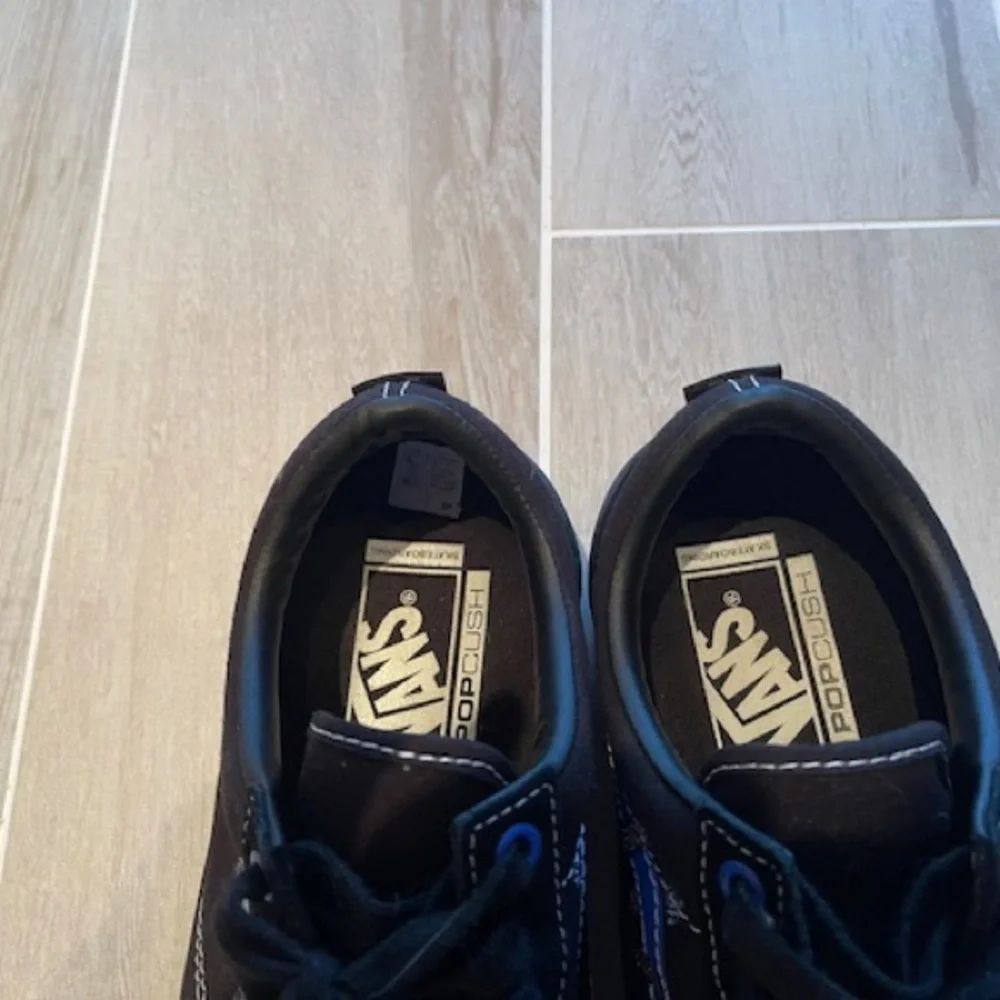 Vans Skate Old Skool Breana Geering Blue/Black with snake motif - Picture 7 of 11